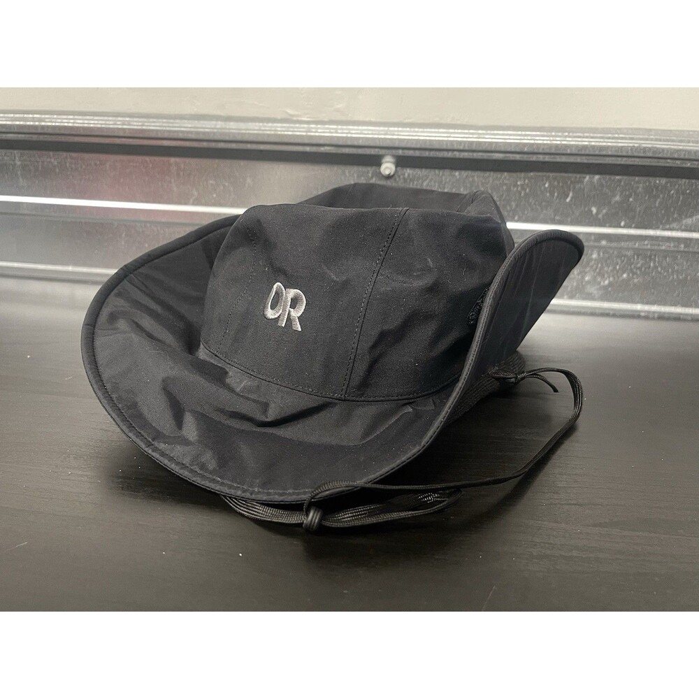 Outdoor Research Seattle Rain Hat Gore-Tex Black Large L Waterproof Boonie OR